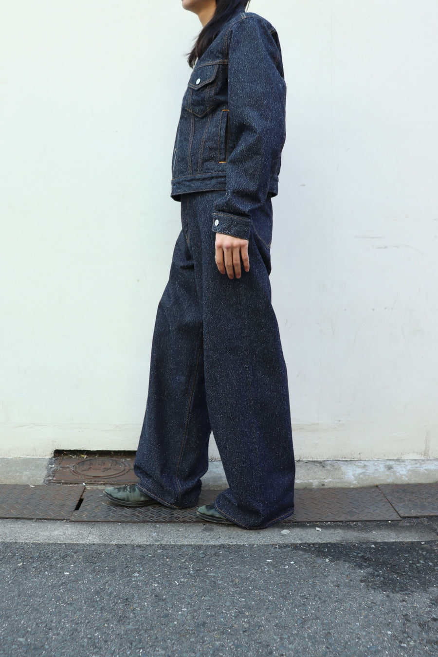 MASU(エムエーエスユー)のMB BAGGY JEANS NEPの通販｜PALETTE art