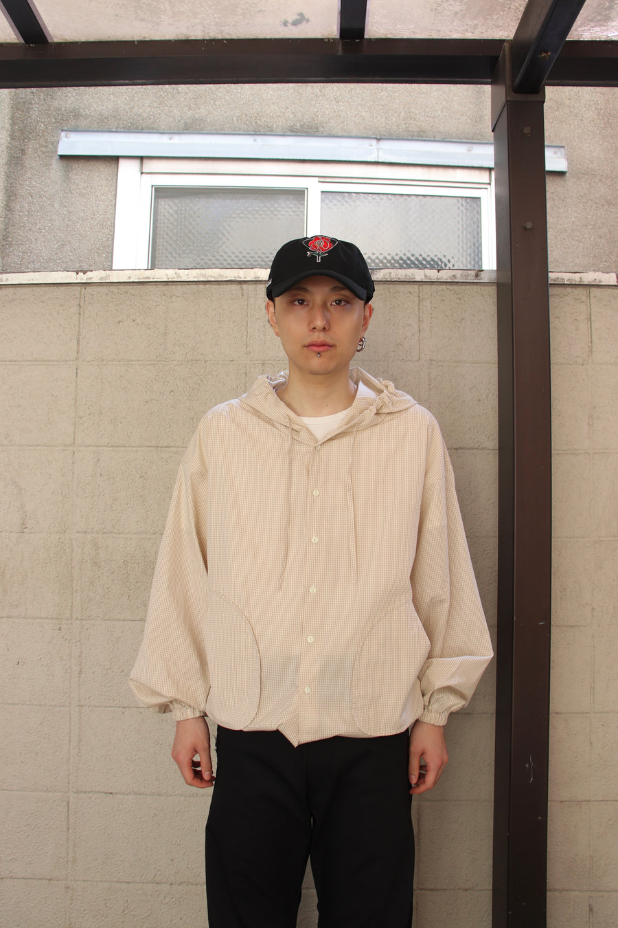 Urig × PAAN  FRONT BUTTON SHIRTS(Bitburger)