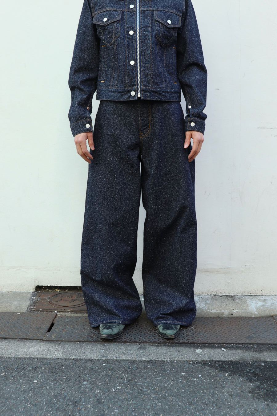 MASU(エムエーエスユー)のMB BAGGY JEANS NEPの通販｜PALETTE art