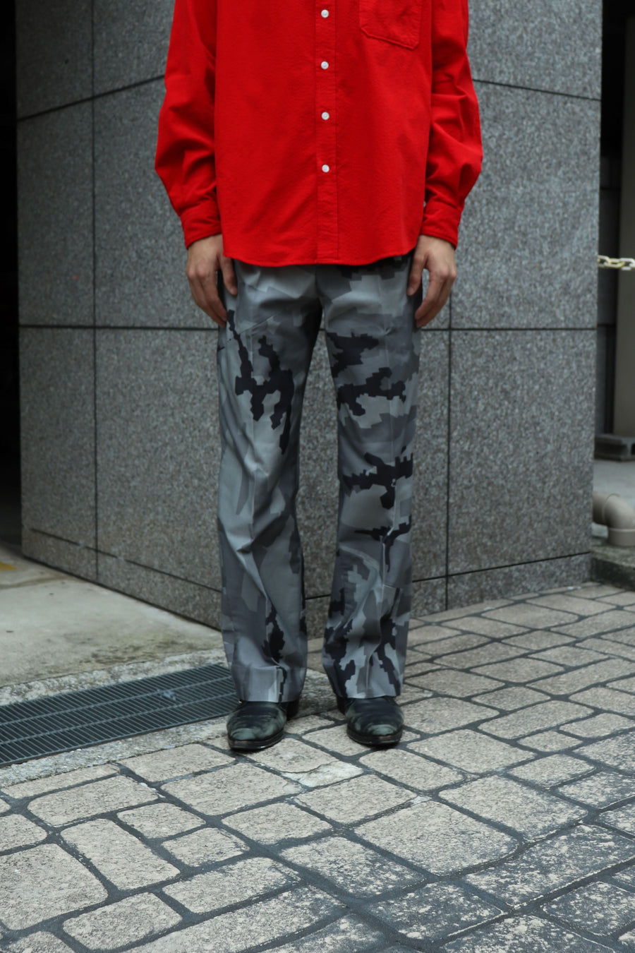 FAF × PALETTE art alive  Switching Slacks(SHADOW CAMO)