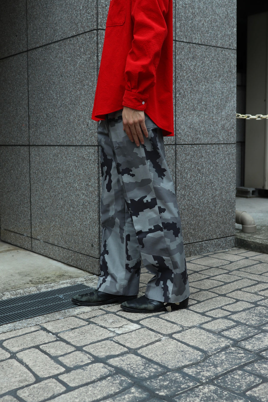 FAF × PALETTE art alive  Switching Slacks(SHADOW CAMO)