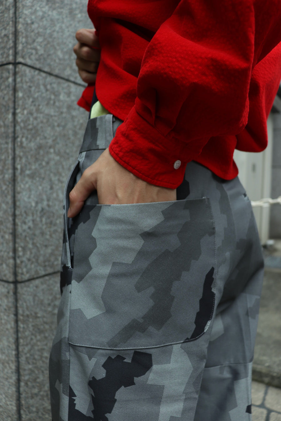 FAF × PALETTE art alive  Switching Slacks(SHADOW CAMO)