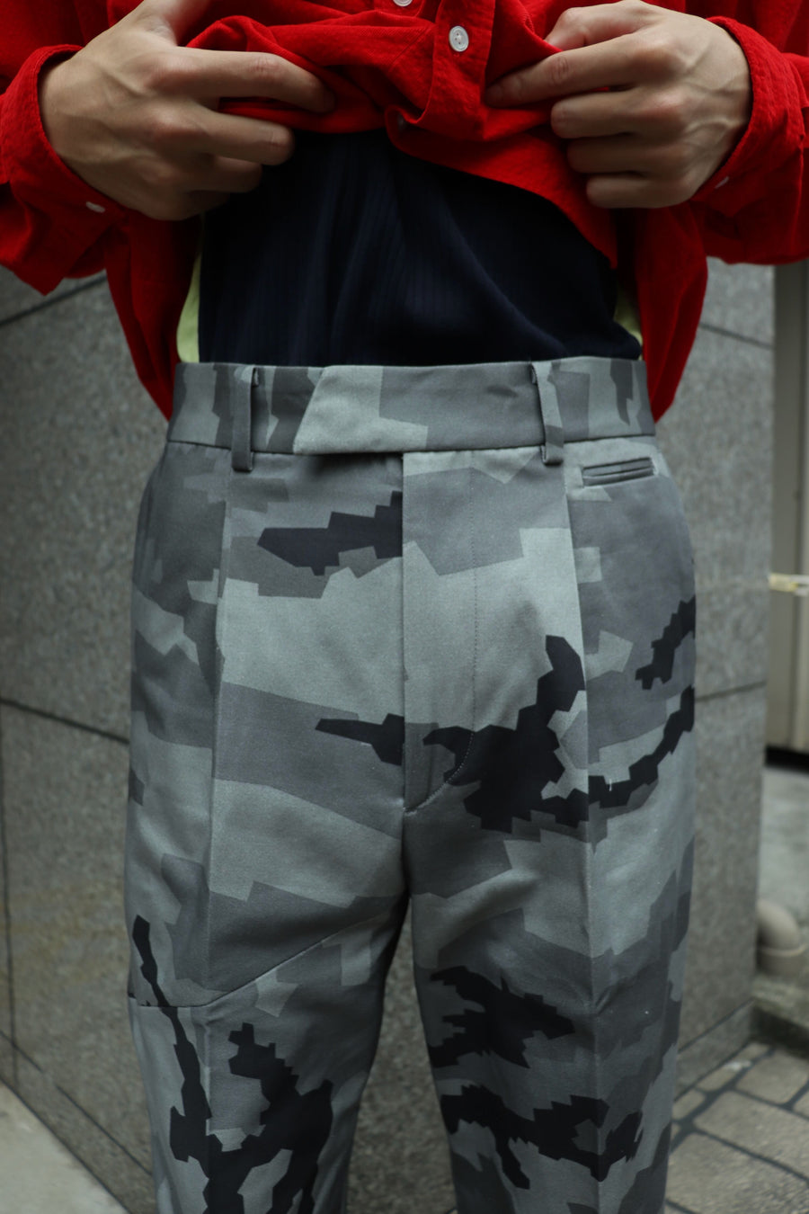 FAF × PALETTE art alive  Switching Slacks(SHADOW CAMO)