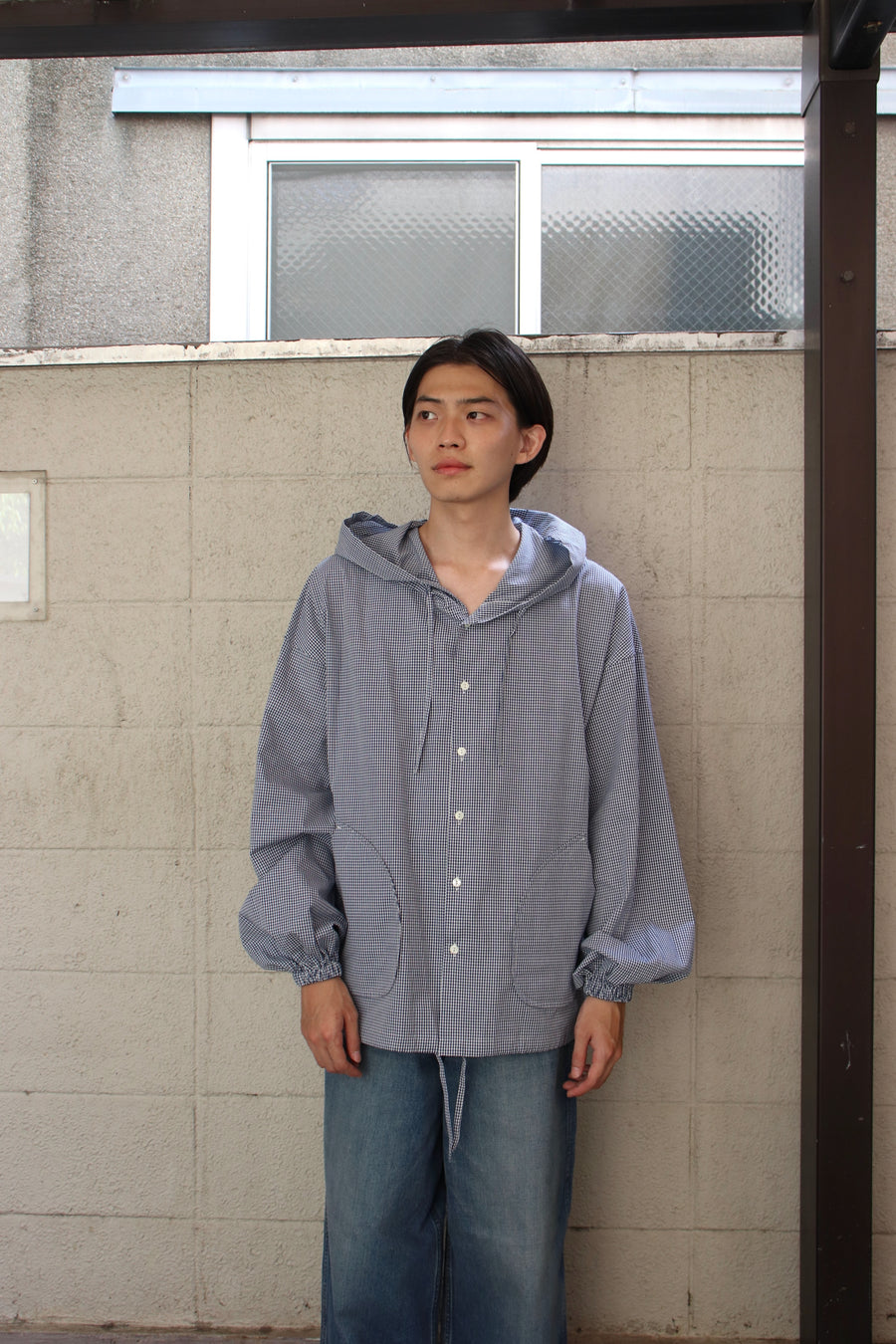 Urig × PAAN  FRONT BUTTON SHIRTS(Gaffel)