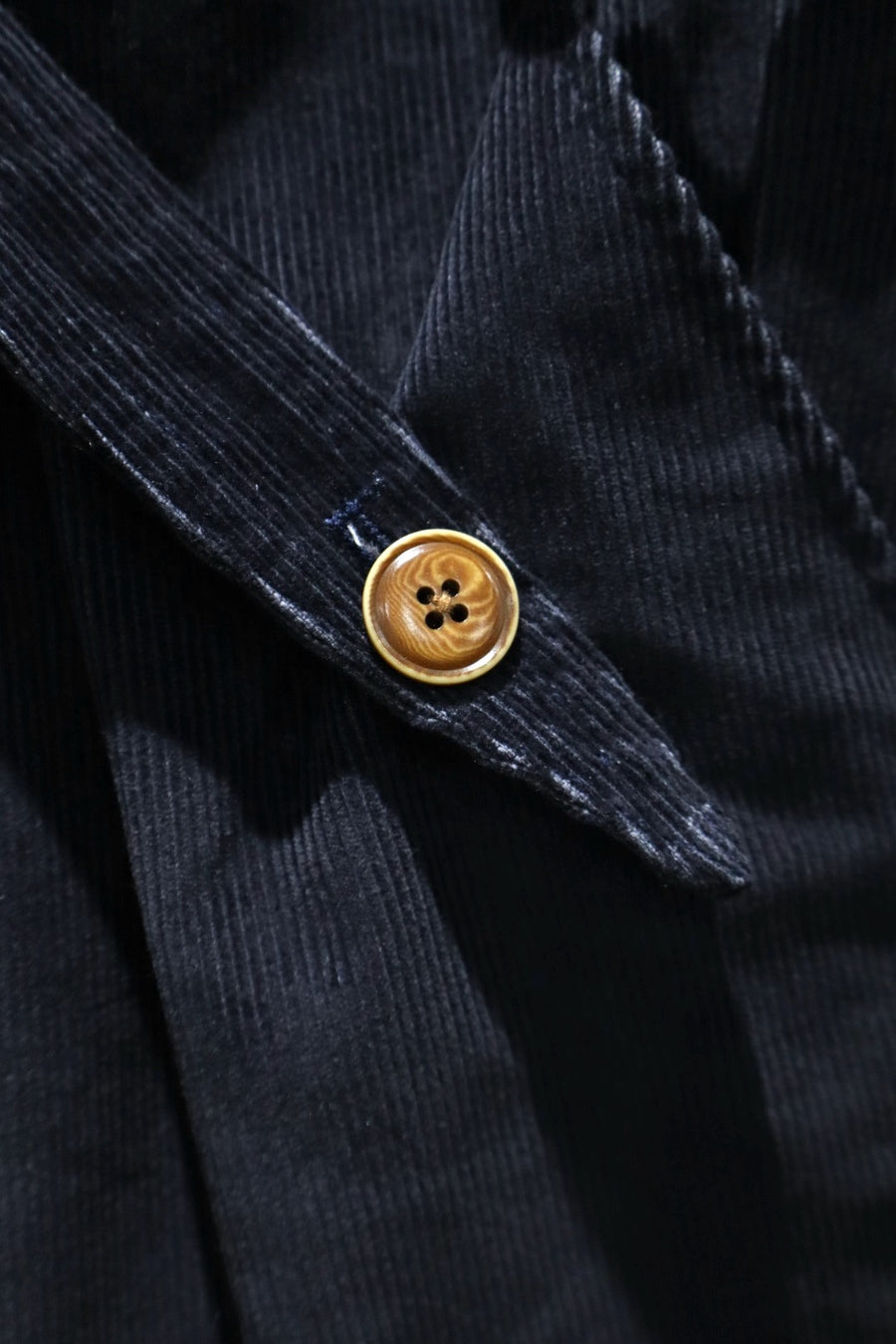 Oscar Ouyang  CROSS SWORDS CORDUROY TROUSERS(NAVY)