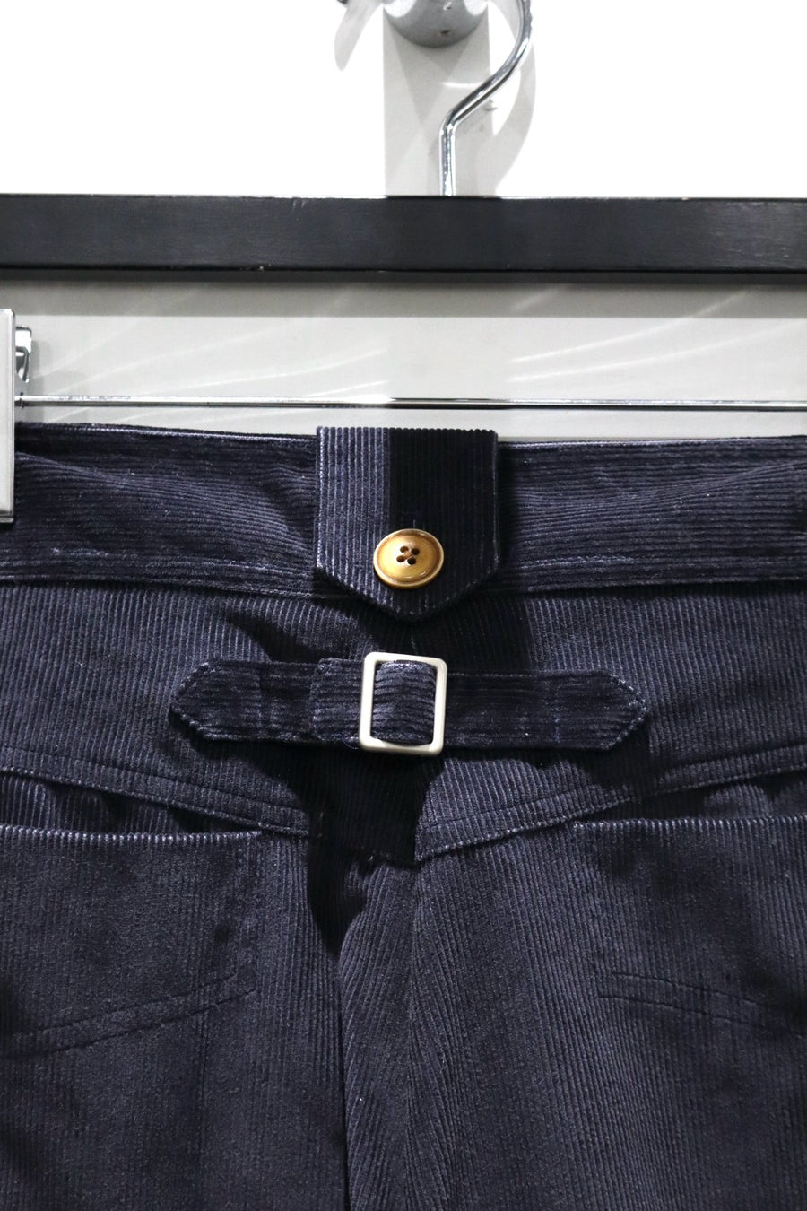 Oscar Ouyang  CROSS SWORDS CORDUROY TROUSERS(NAVY)