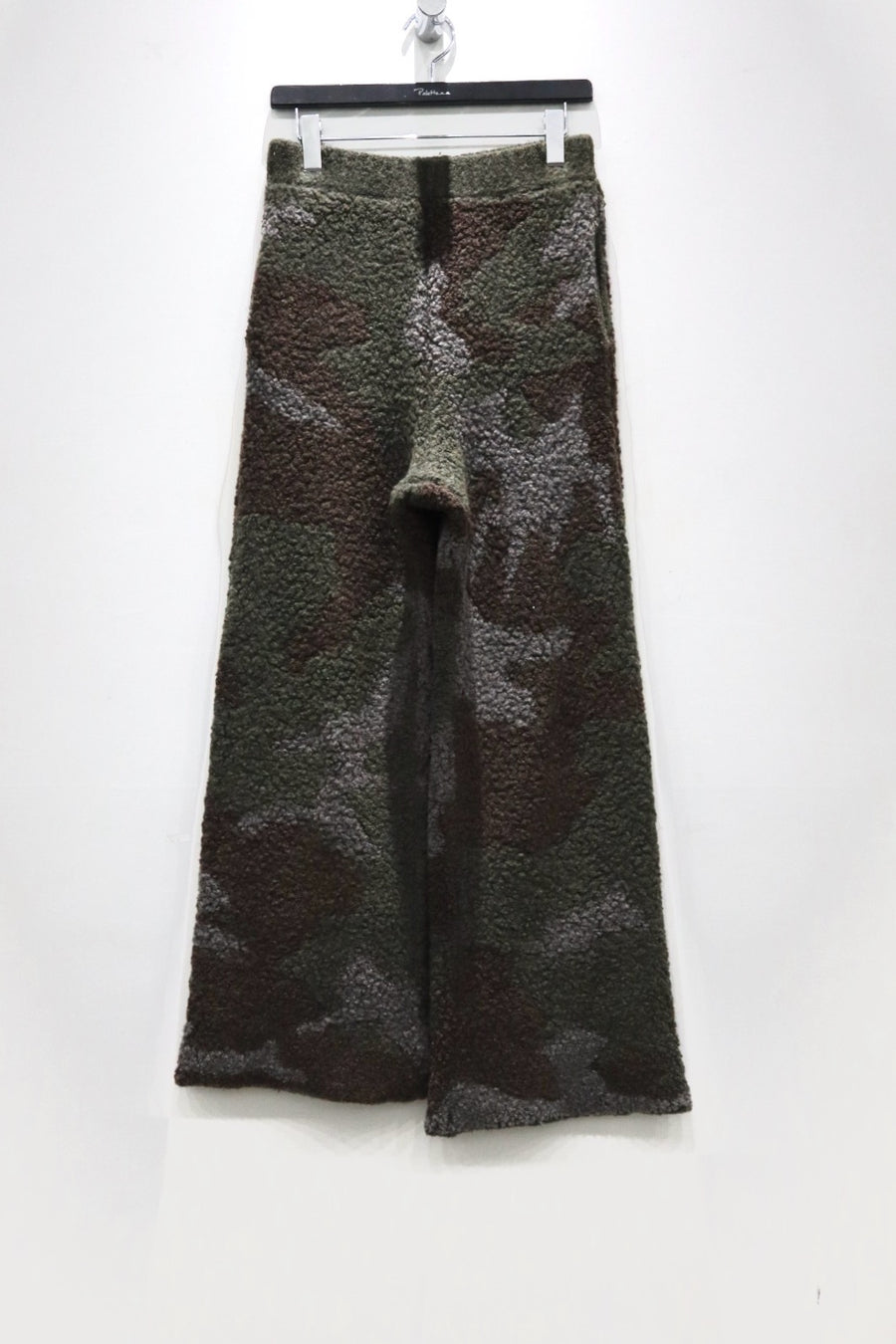 Oscar Ouyang  SHEEP WOOL FLEECE KNIT JOGGERS