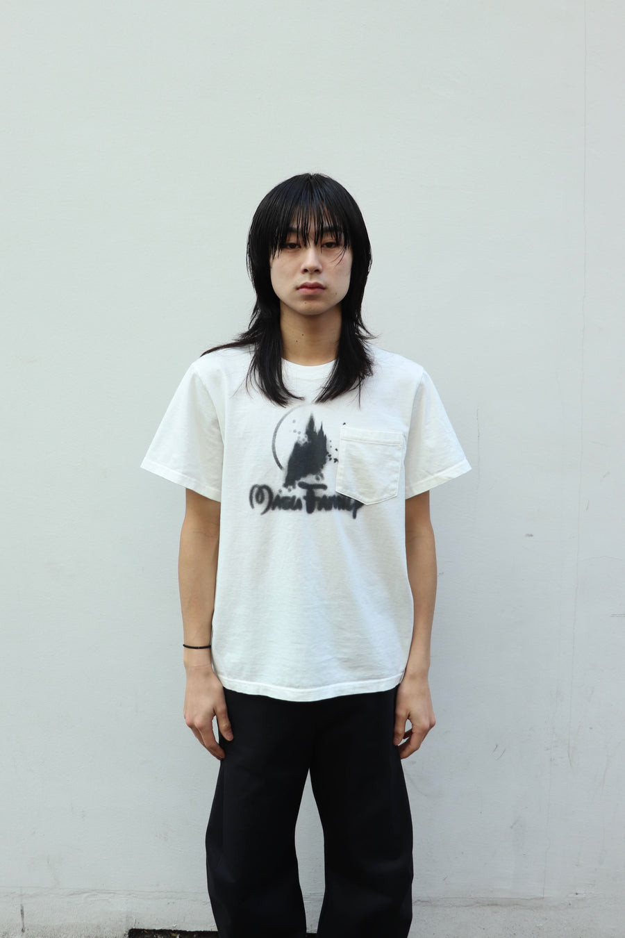 MASU(エムエーエスユー)のCASTLE POCKET T-SHIRT WHITEの通販｜PALETTE