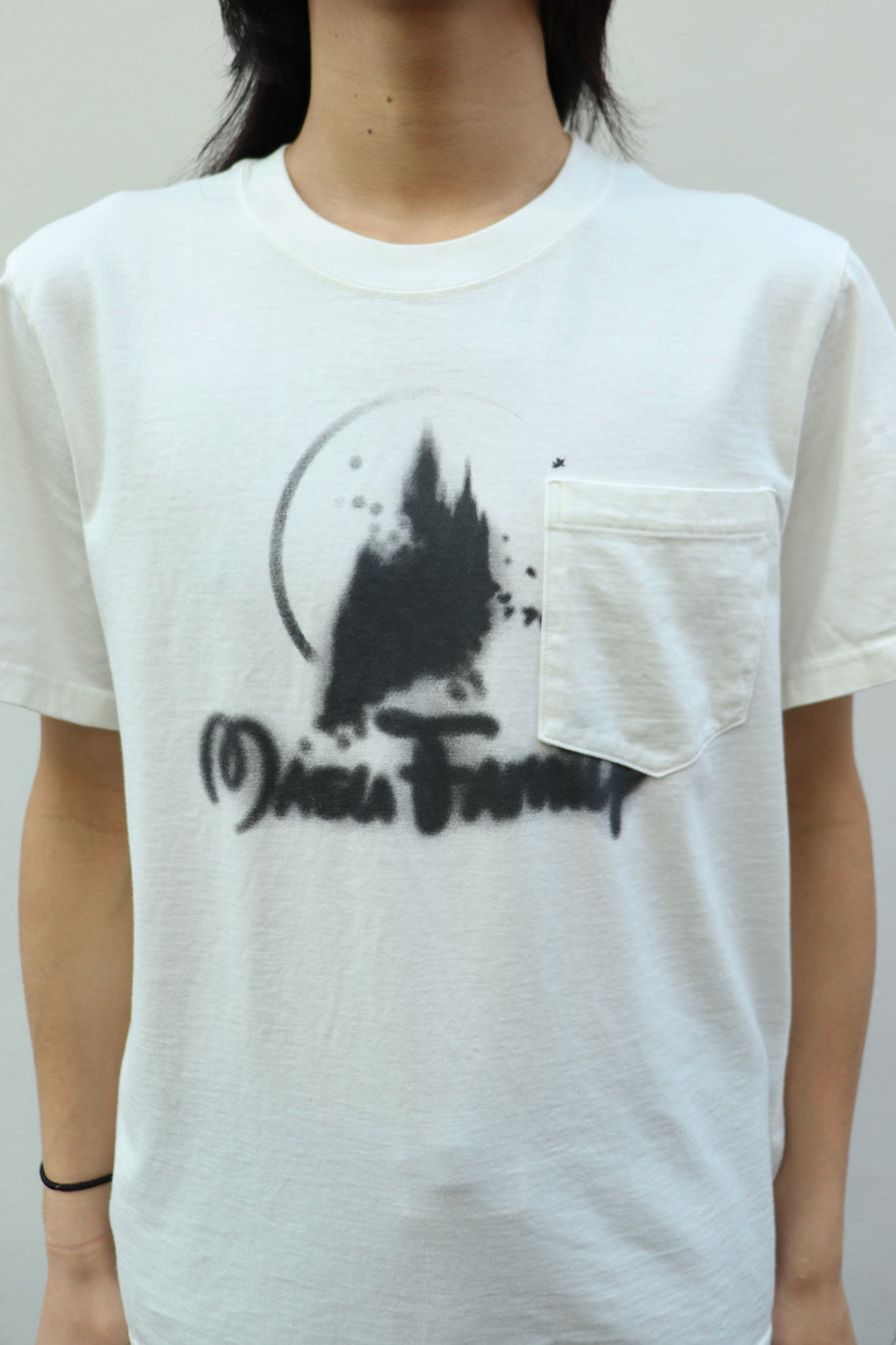 MASU(エムエーエスユー)のCASTLE POCKET T-SHIRT WHITEの通販｜PALETTE