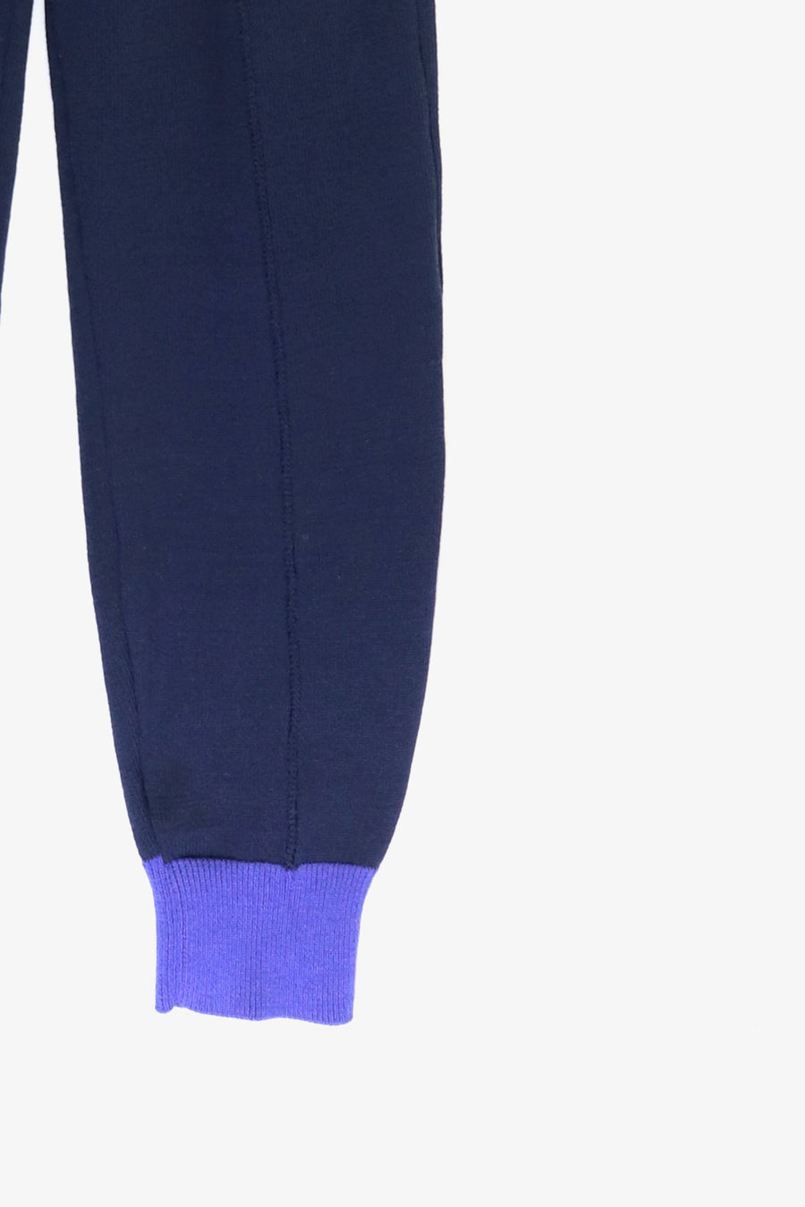 fluss  super high waist knit trousers