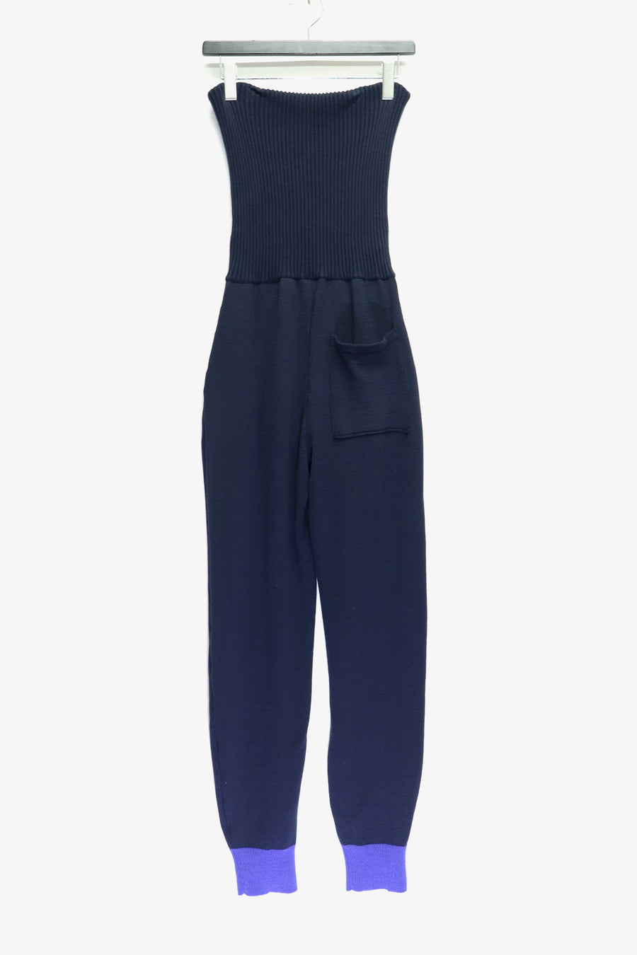 fluss  super high waist knit trousers