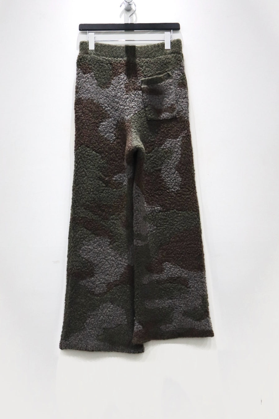 Oscar Ouyang  SHEEP WOOL FLEECE KNIT JOGGERS