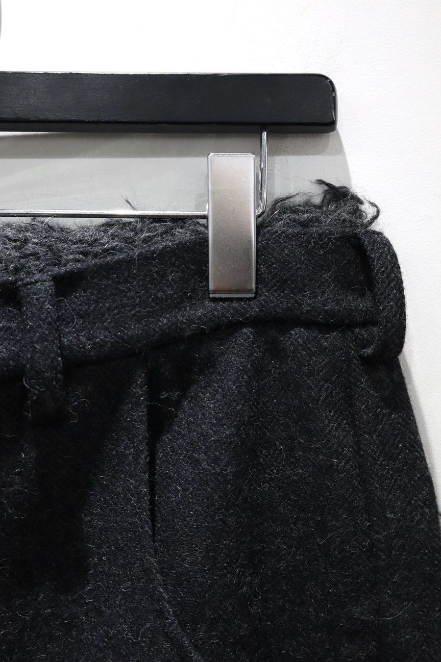 Oscar Ouyang  ALPACA KNIT HARRIS TWEED TROUSERS