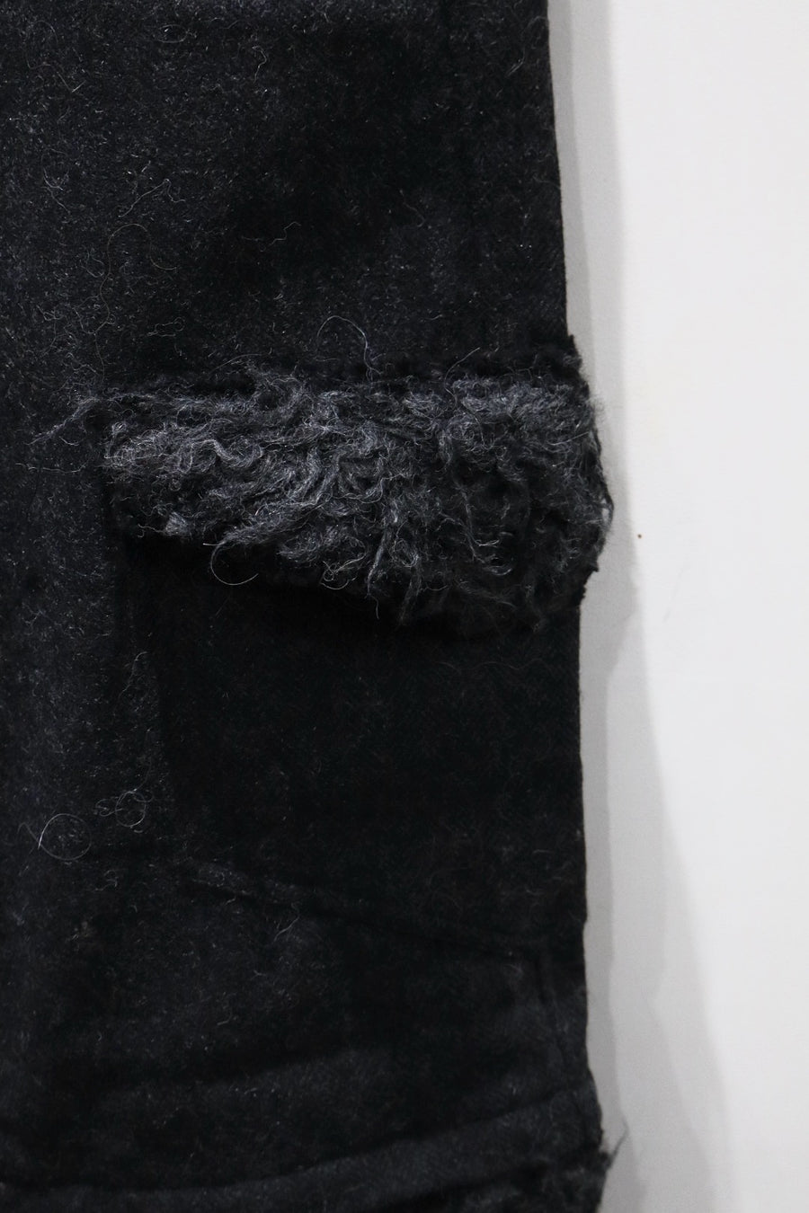 Oscar Ouyang  ALPACA KNIT HARRIS TWEED TROUSERS