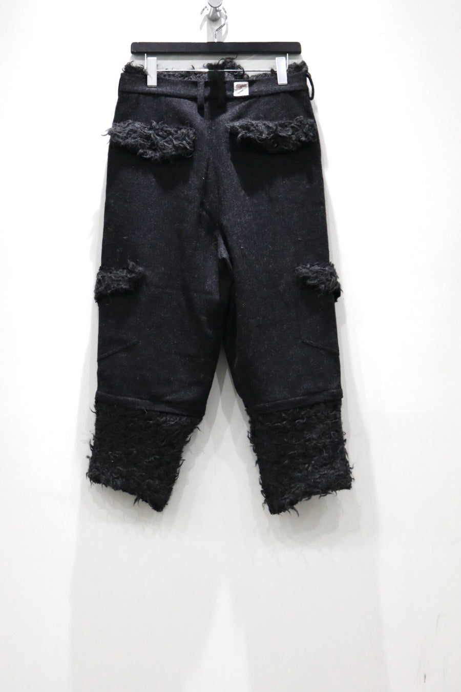 Oscar Ouyang  ALPACA KNIT HARRIS TWEED TROUSERS