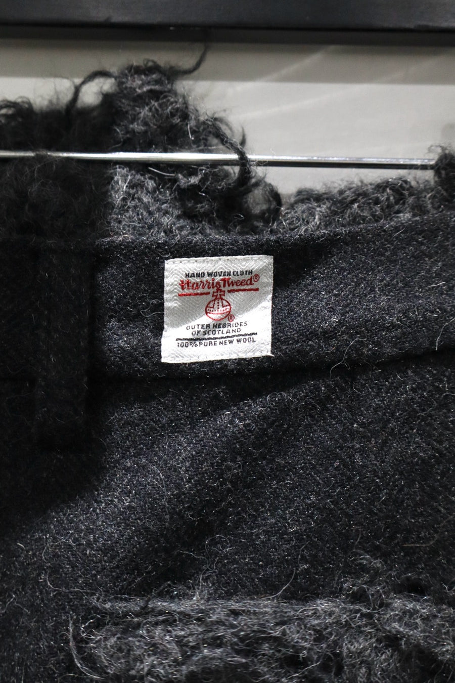 Oscar Ouyang  ALPACA KNIT HARRIS TWEED TROUSERS