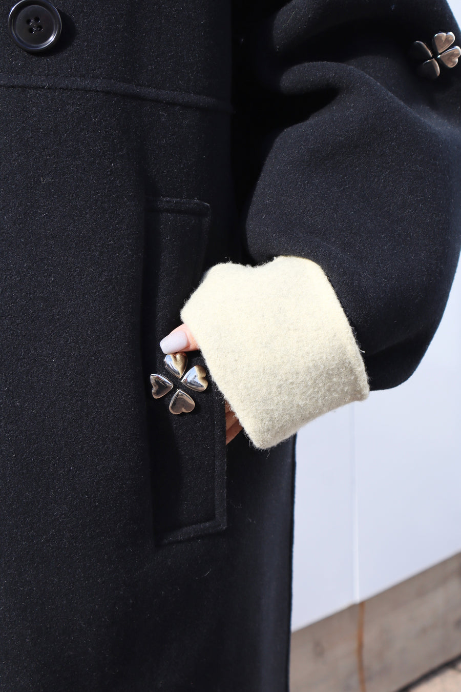MASU(エムエーエスユー)のZIP-UP CLOVER STUDS COATの通販｜PALETTE