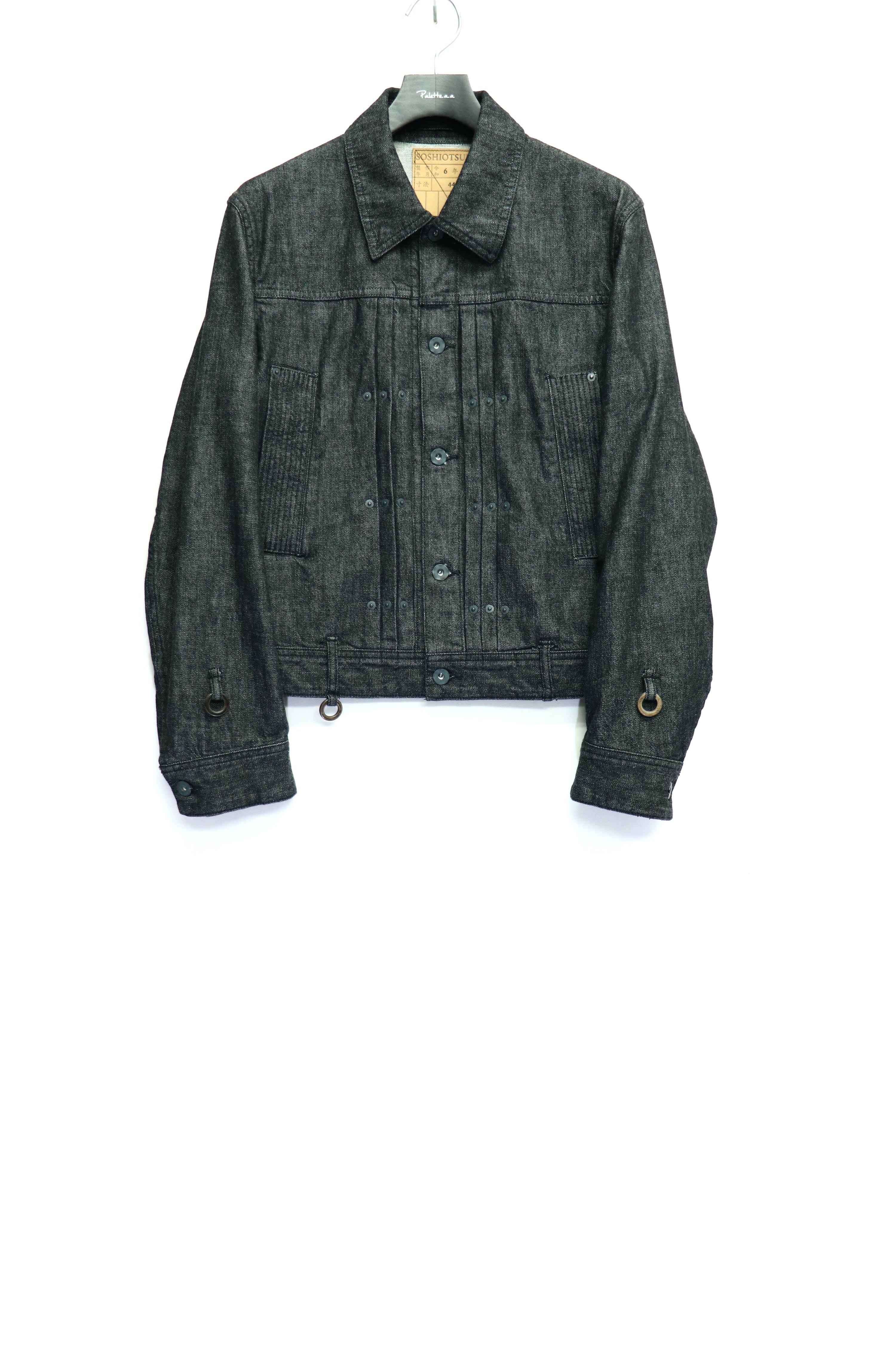SOSHIOTSUKI(ソウシオオツキ)のBDH DENIM JACKET-3 BLACK-Type1の通販