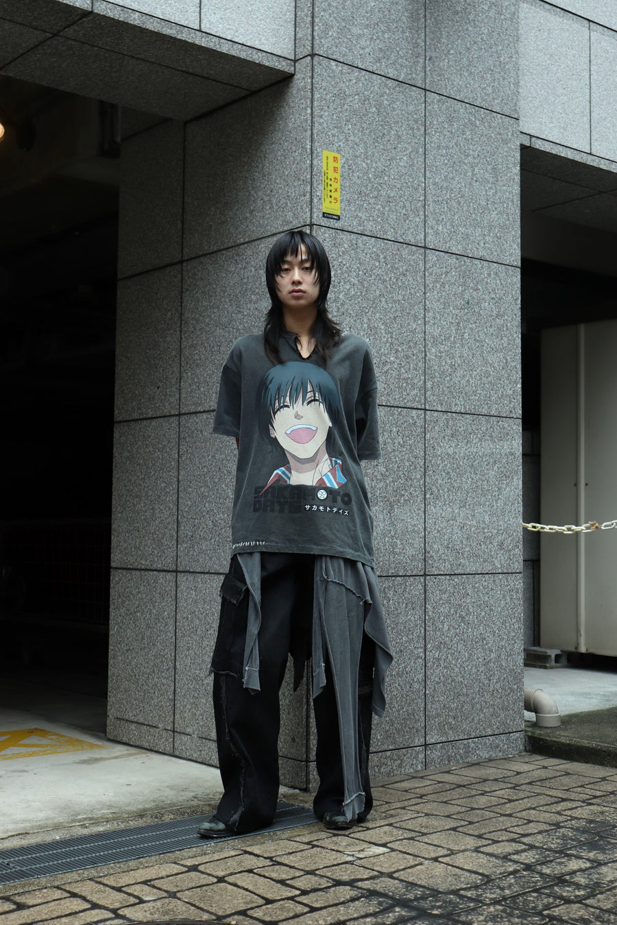 MINUS  S/S T-Shirt NAGUMO(BLACK)