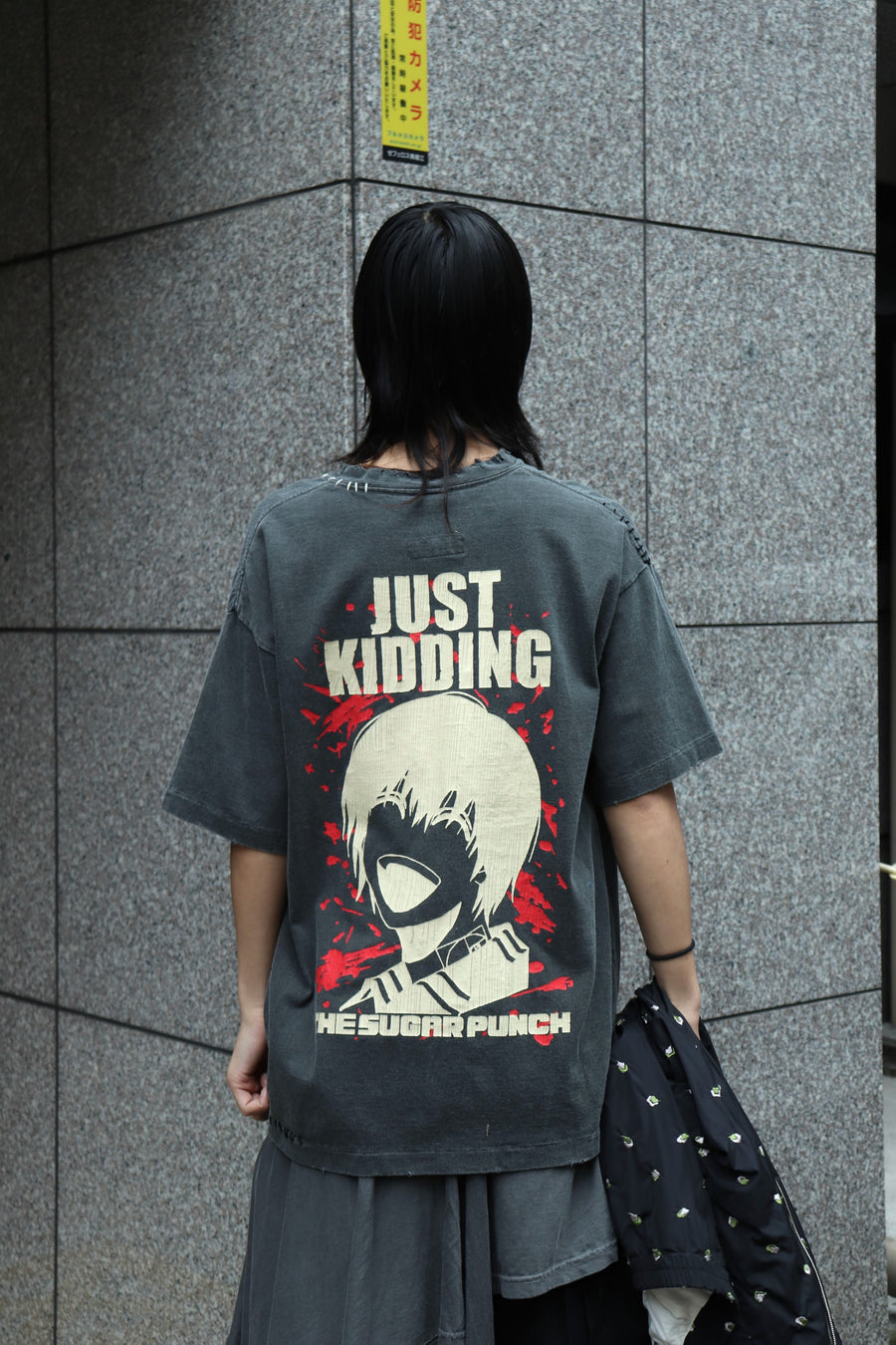 MINUS  S/S T-Shirt NAGUMO(BLACK)