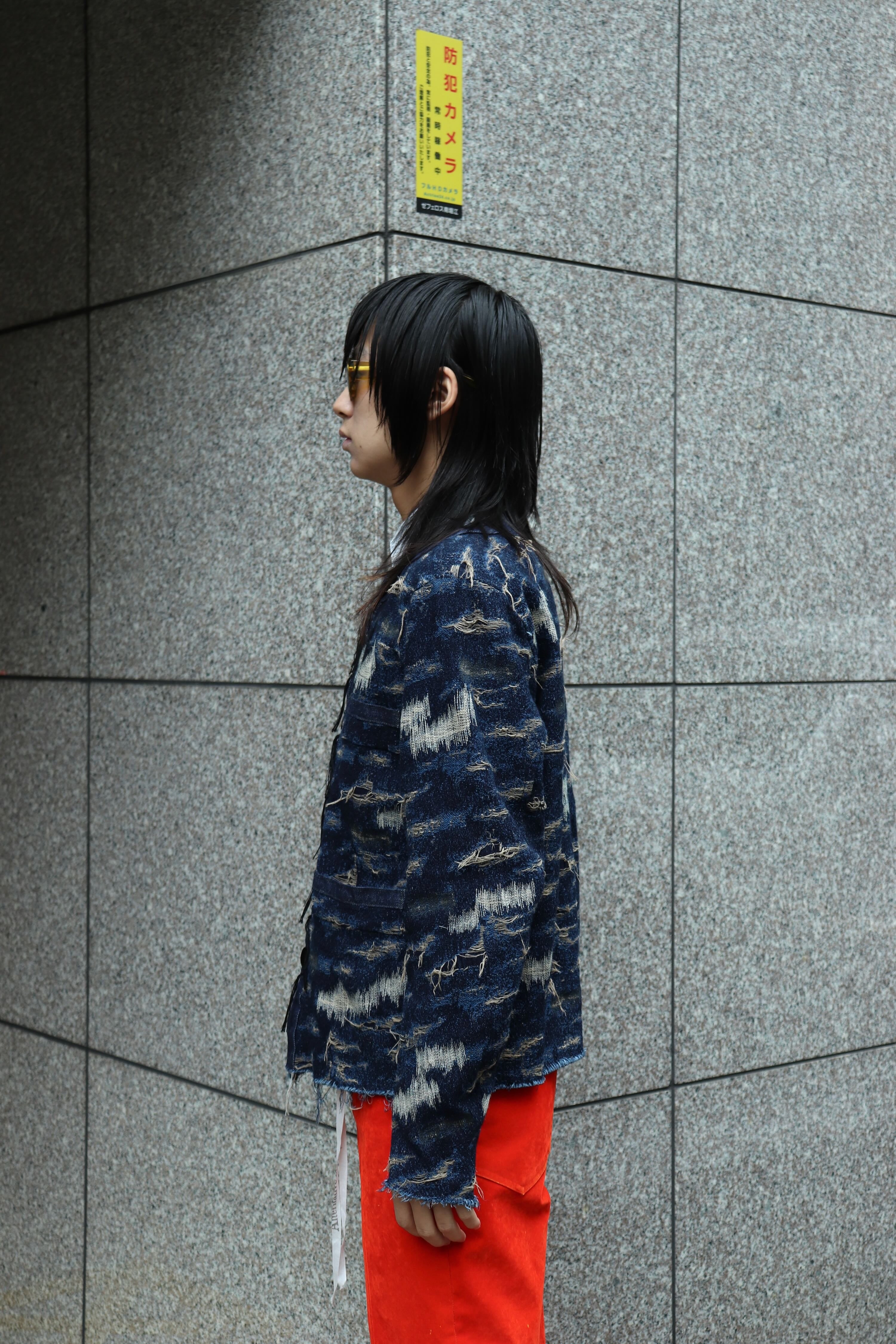 ー］Minus(マイナス)のMoins Jacket R&D 100YEARS DENIM INDIGO 