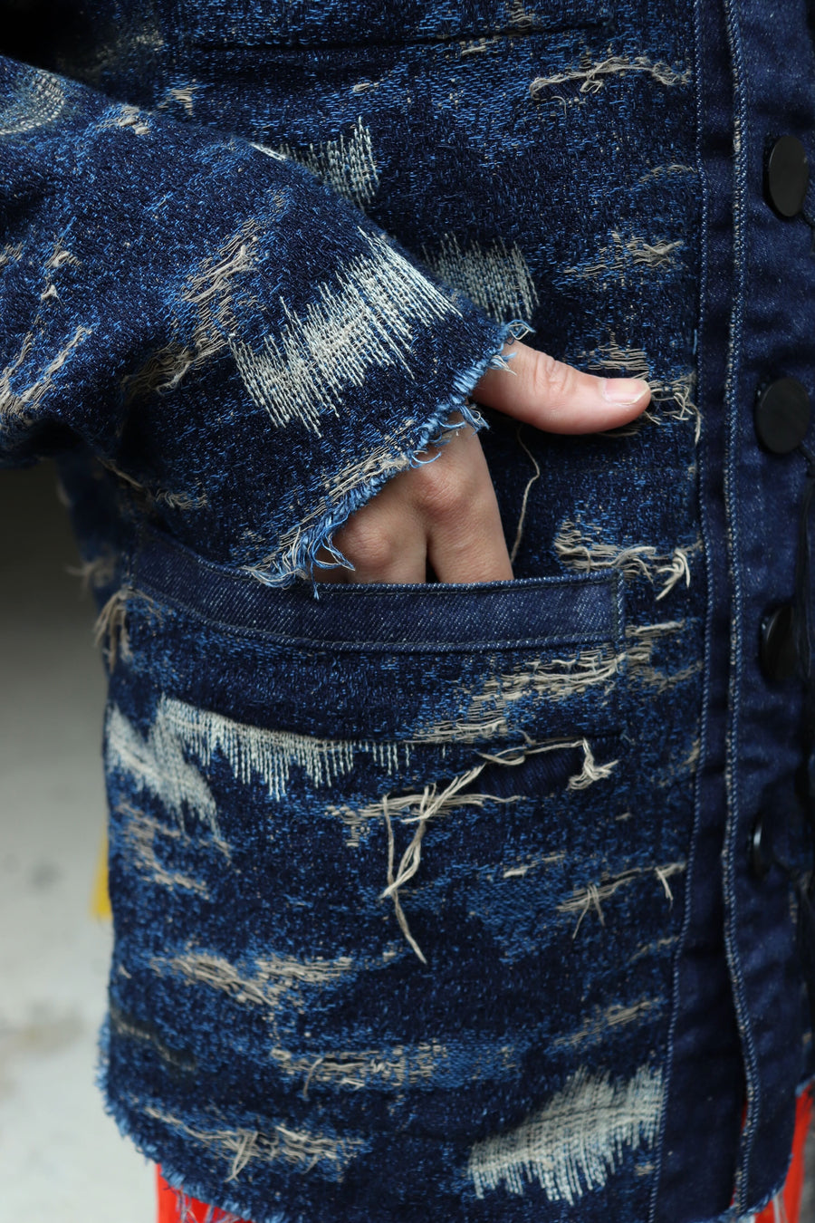 MINUS  Moins Jacket R&D 100YEARS DENIM(INDIGO)