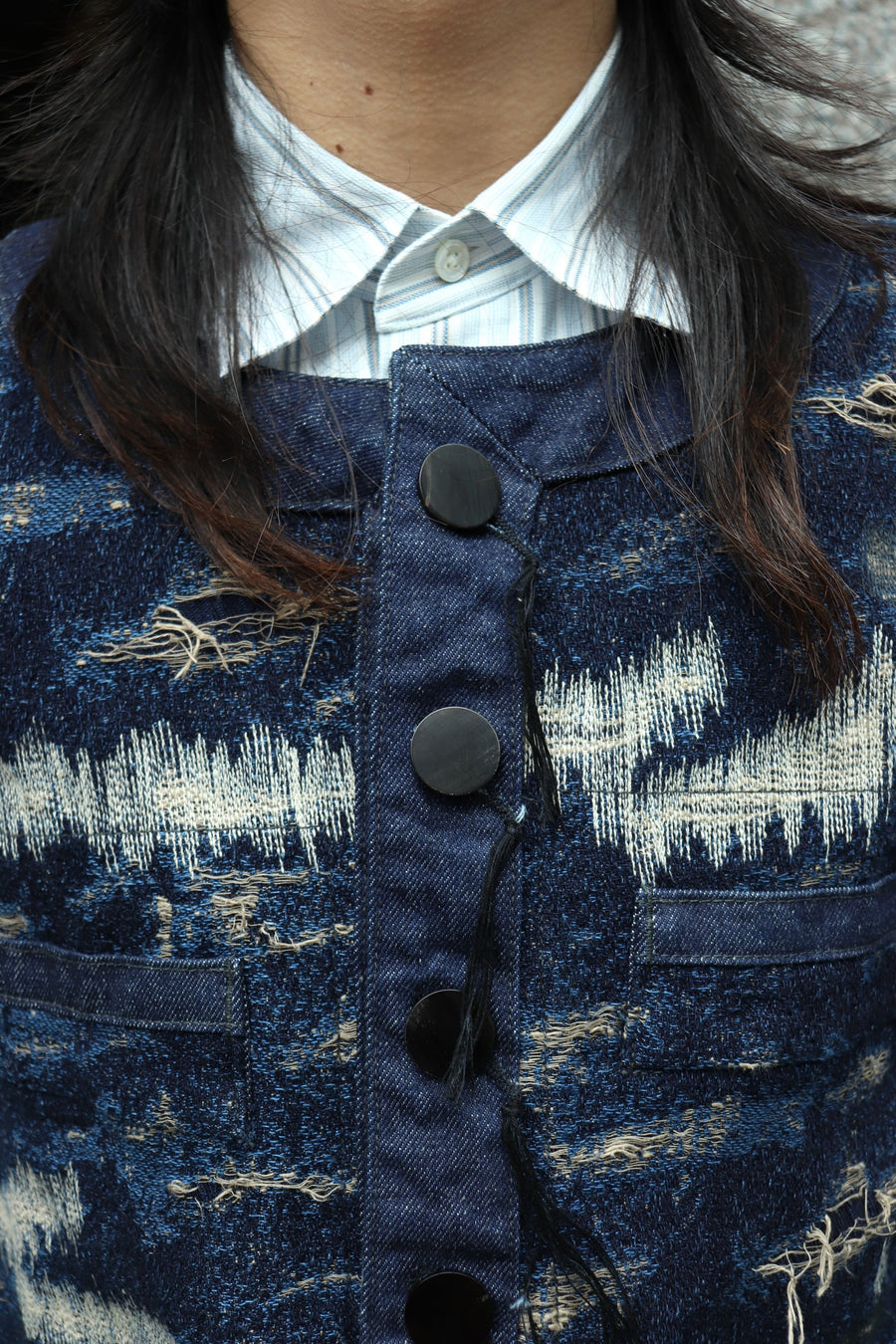 MINUS  Moins Jacket R&D 100YEARS DENIM(INDIGO)