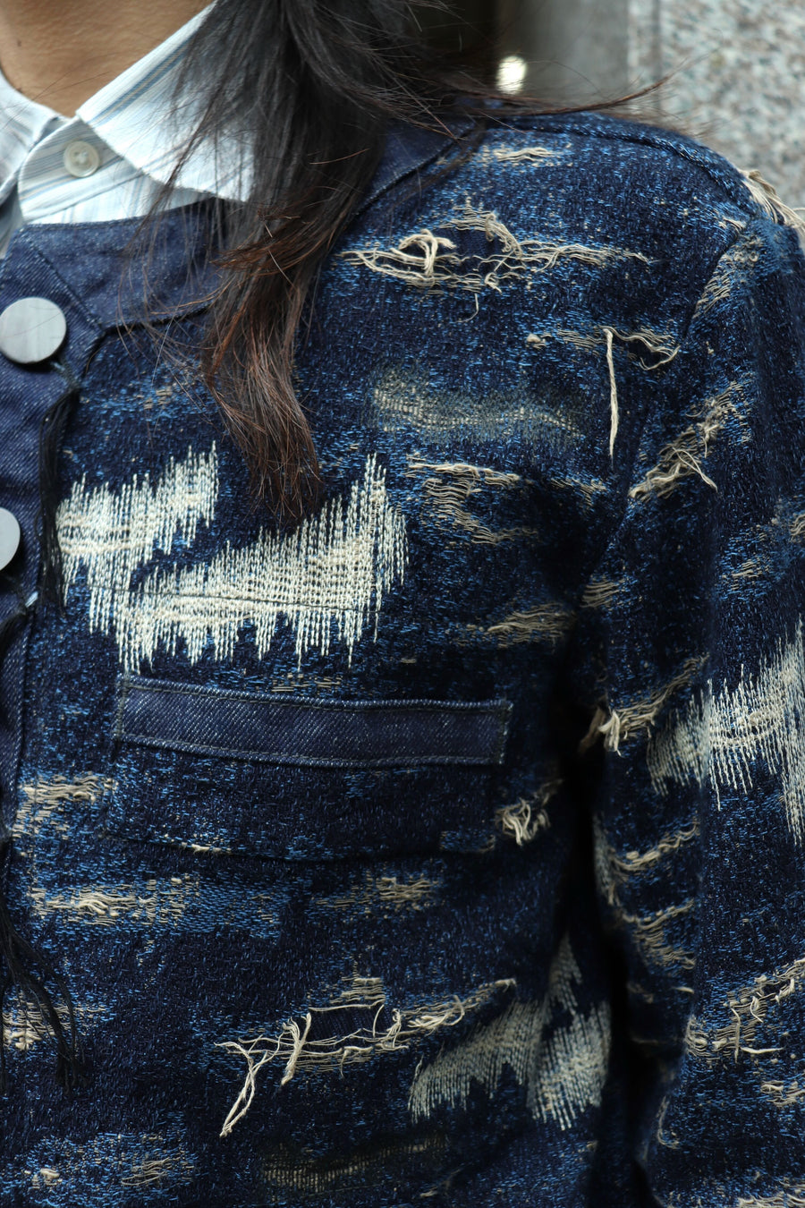 MINUS  Moins Jacket R&D 100YEARS DENIM(INDIGO)
