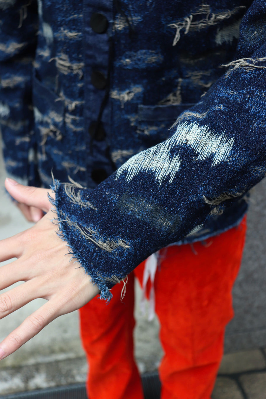 MINUS  Moins Jacket R&D 100YEARS DENIM(INDIGO)