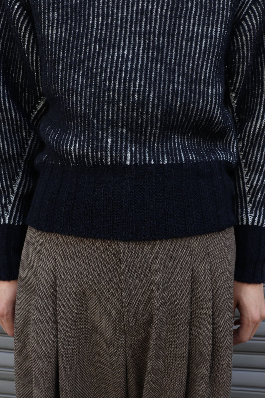 fluss  glitter command jumper(NAVY)