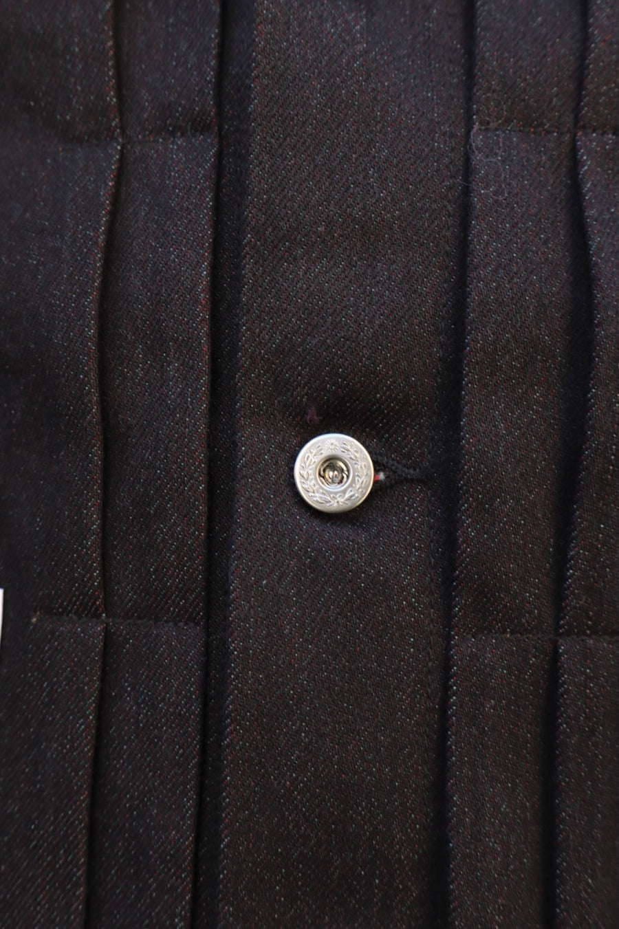 SUGARHILL  TWISTED HEATHER DENIM JACKET(RED × BLACK)