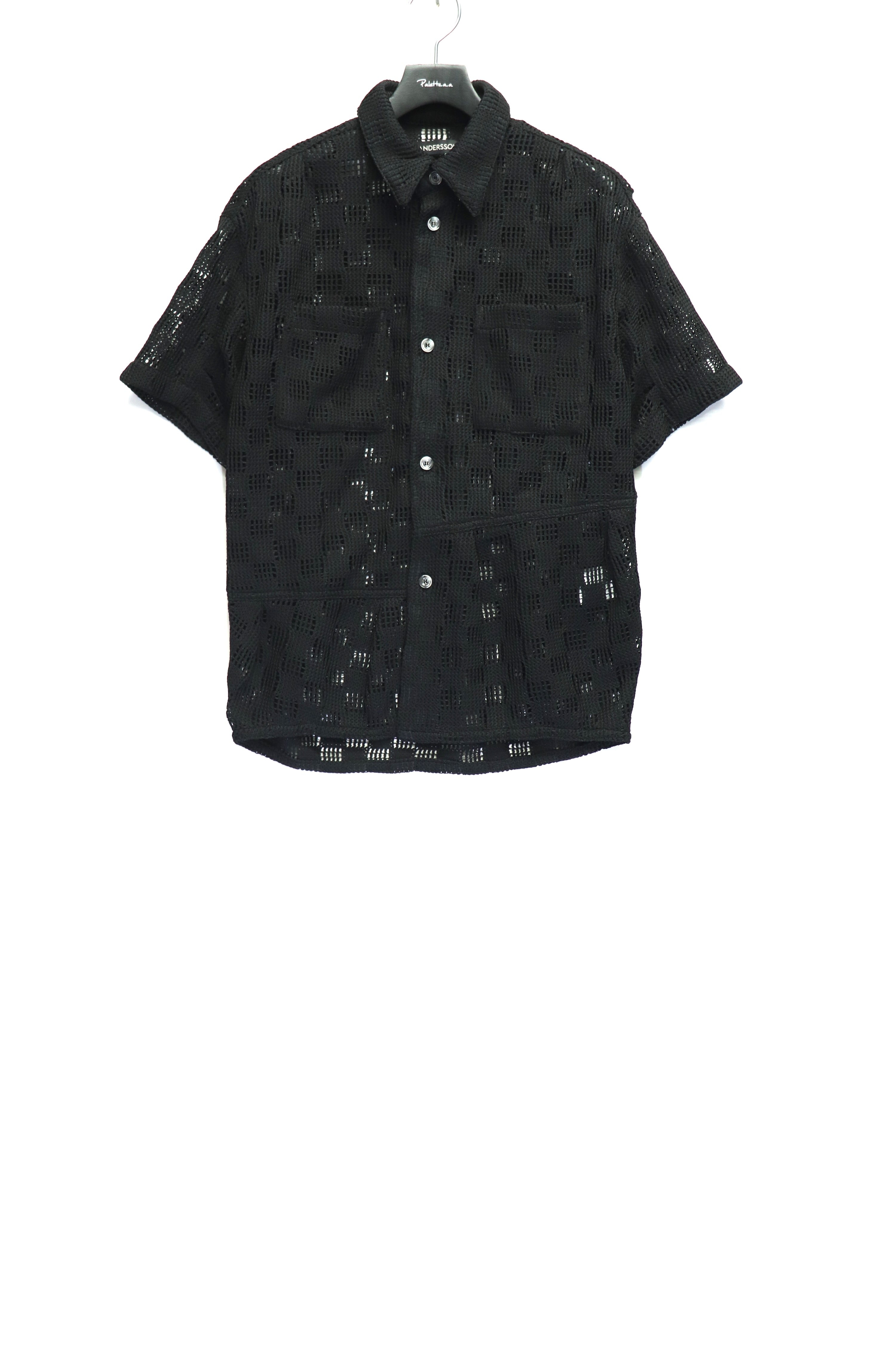 ANDERSSON BELL(アンダースンベル)のLETTO KNITTED SHIRTS BLACKの通販