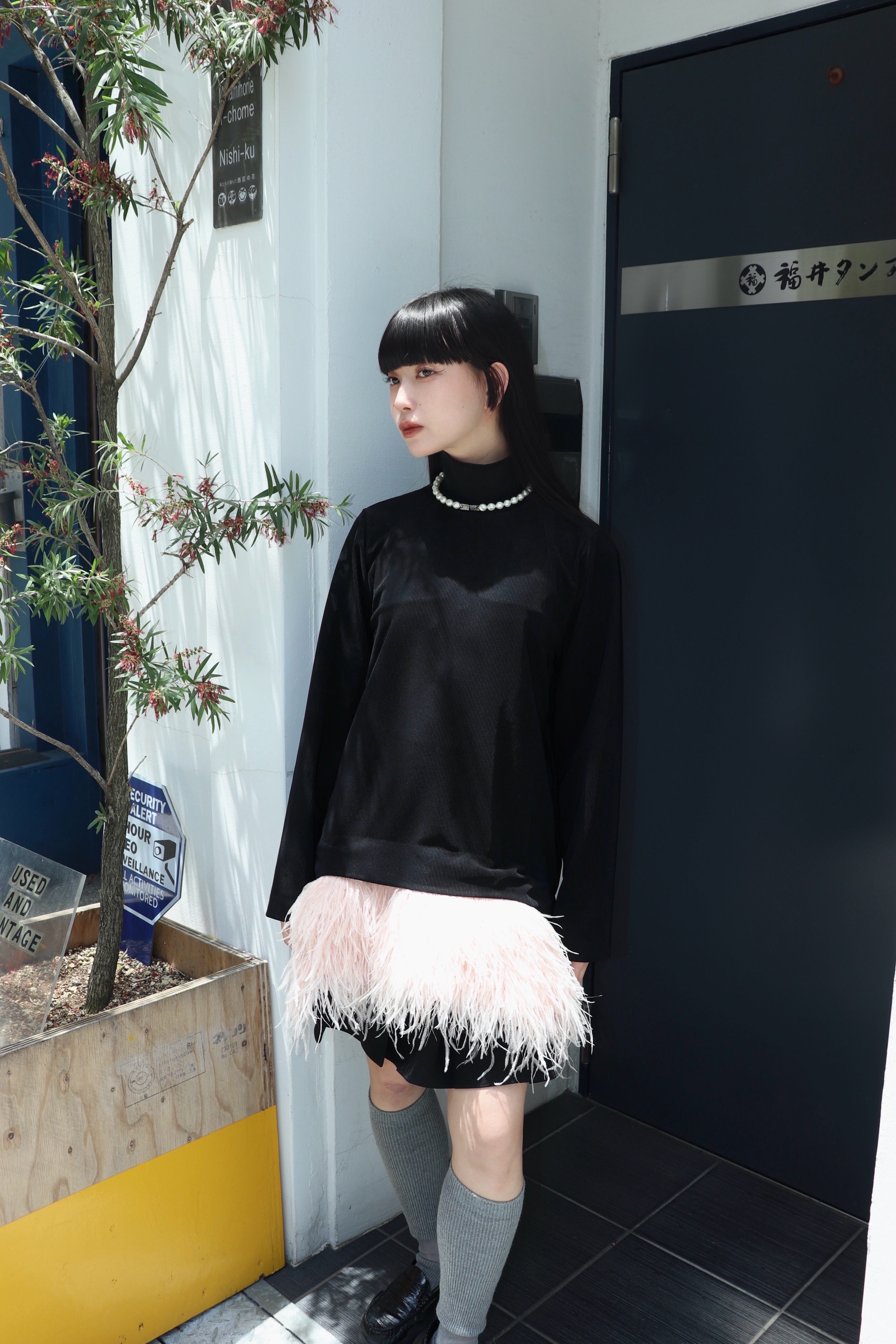 TOGA VIRILIS(トーガ ビリリース)のPearl choker WHITEの通販｜PALETTE 