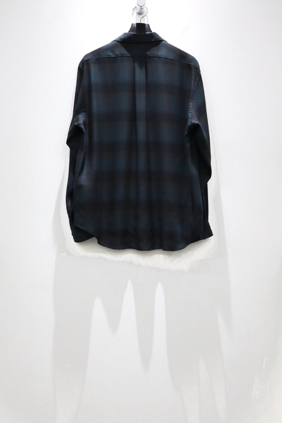 SUGARHILL  PLAID OPEN COLLOR SHIRTS(DEEP GREEN)