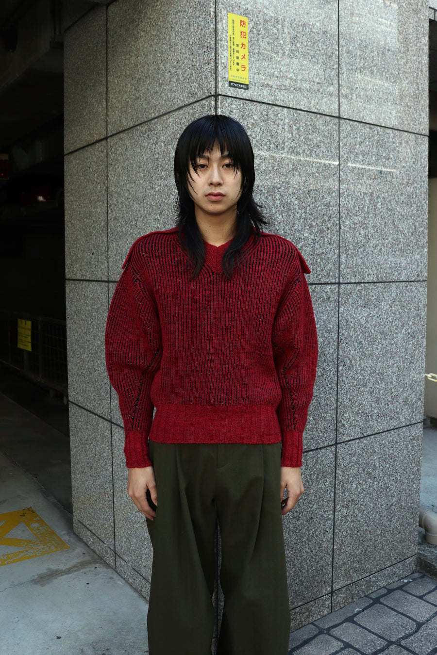 fluss  glitter command jumper(RED)