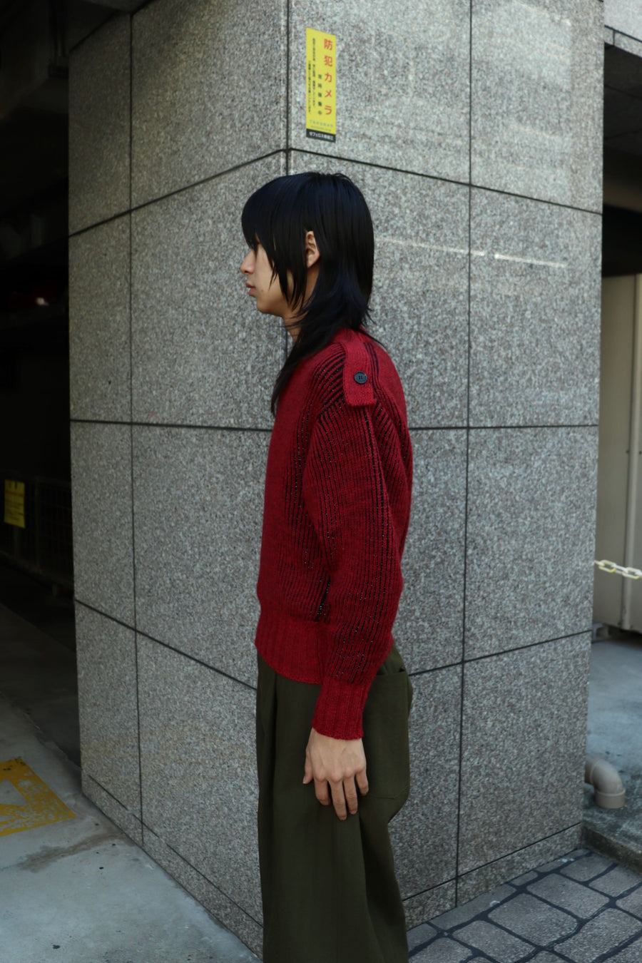 fluss  glitter command jumper(RED)