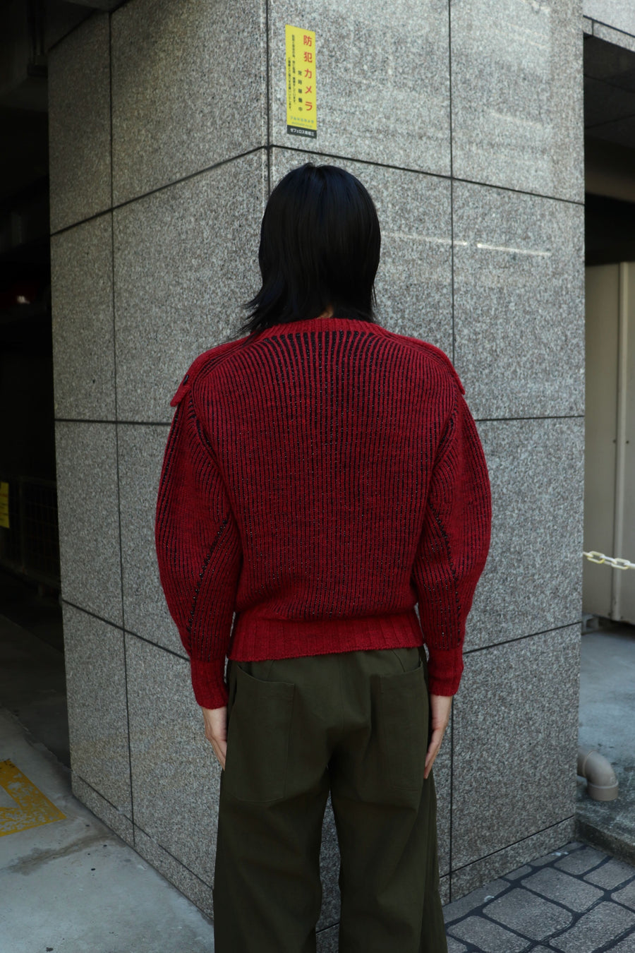 fluss  glitter command jumper(RED)