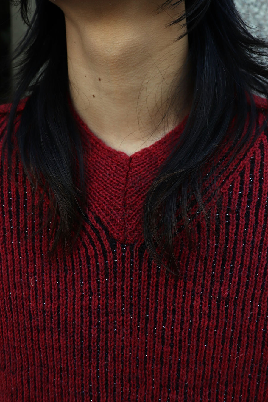 fluss  glitter command jumper(RED)