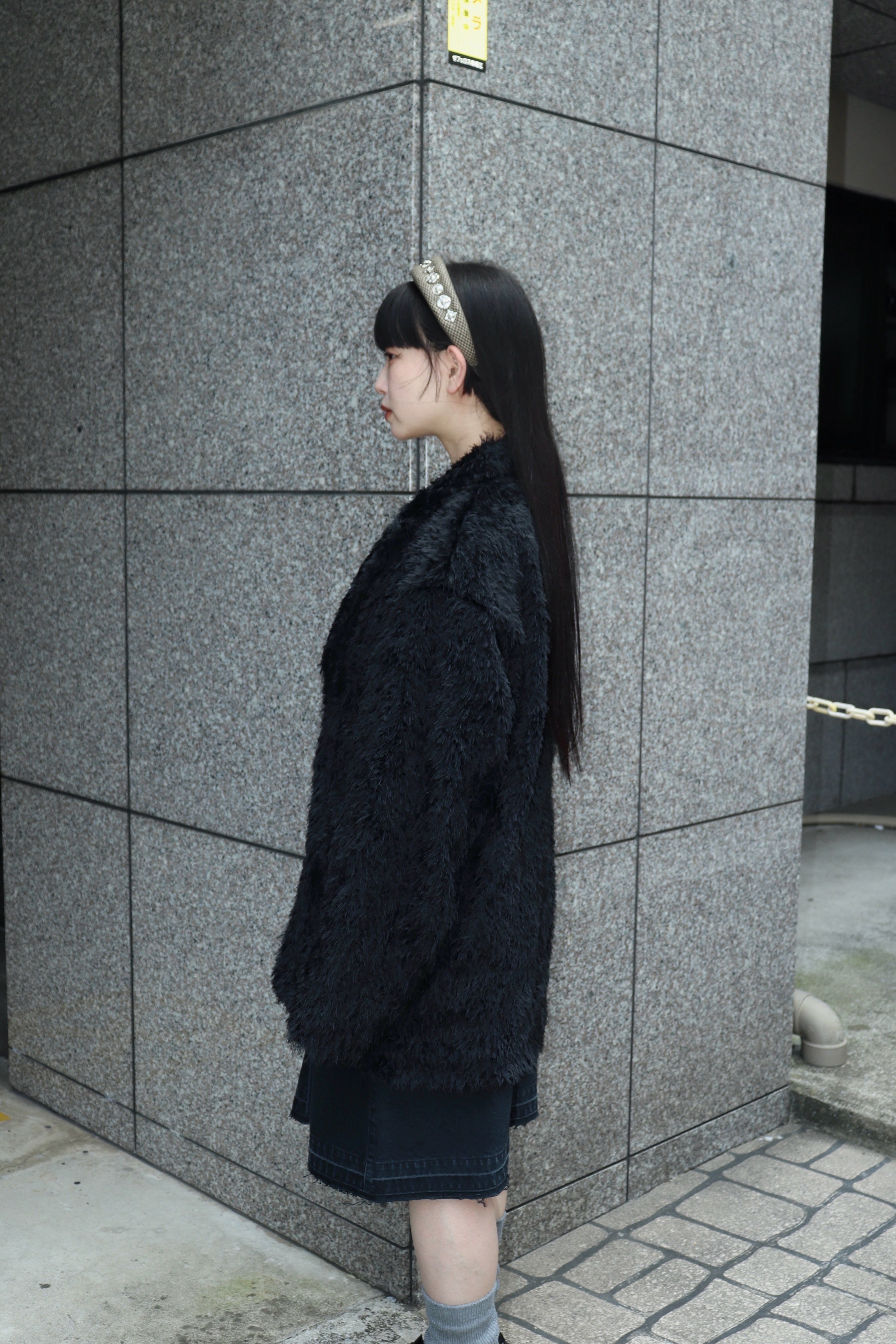 TOGA VIRILIS(トーガ ビリリース)のFringe tulle jacketの通販