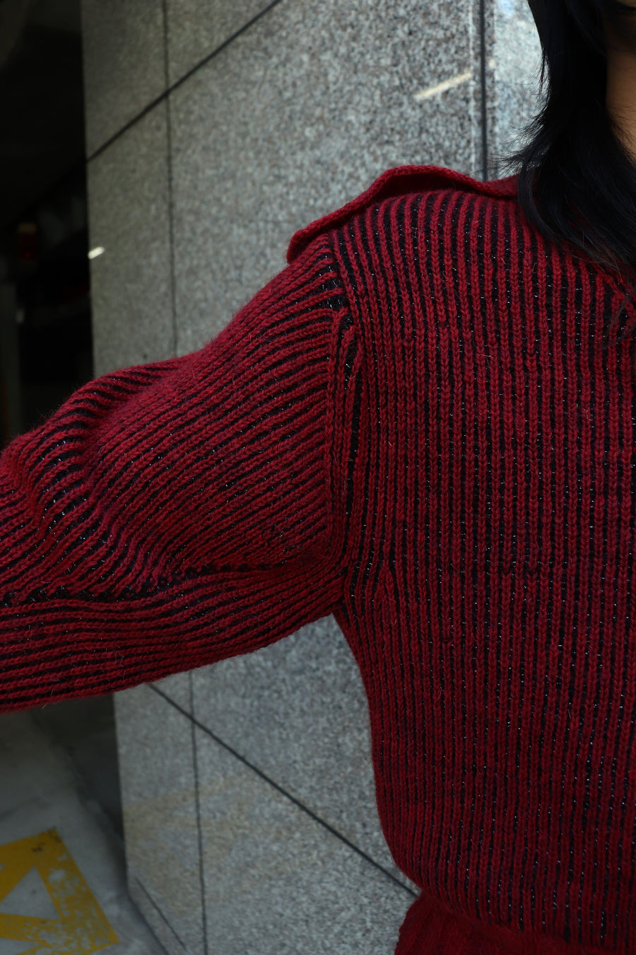 fluss  glitter command jumper(RED)