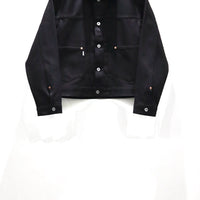 SUGARHILL(シュガーヒル)のTWISTED HEATHER DENIM JACKET RED × BLACK