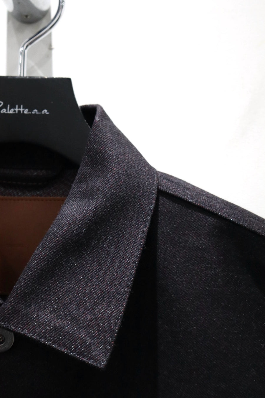 SUGARHILL  TWISTED HEATHER DENIM JACKET(RED × BLACK)