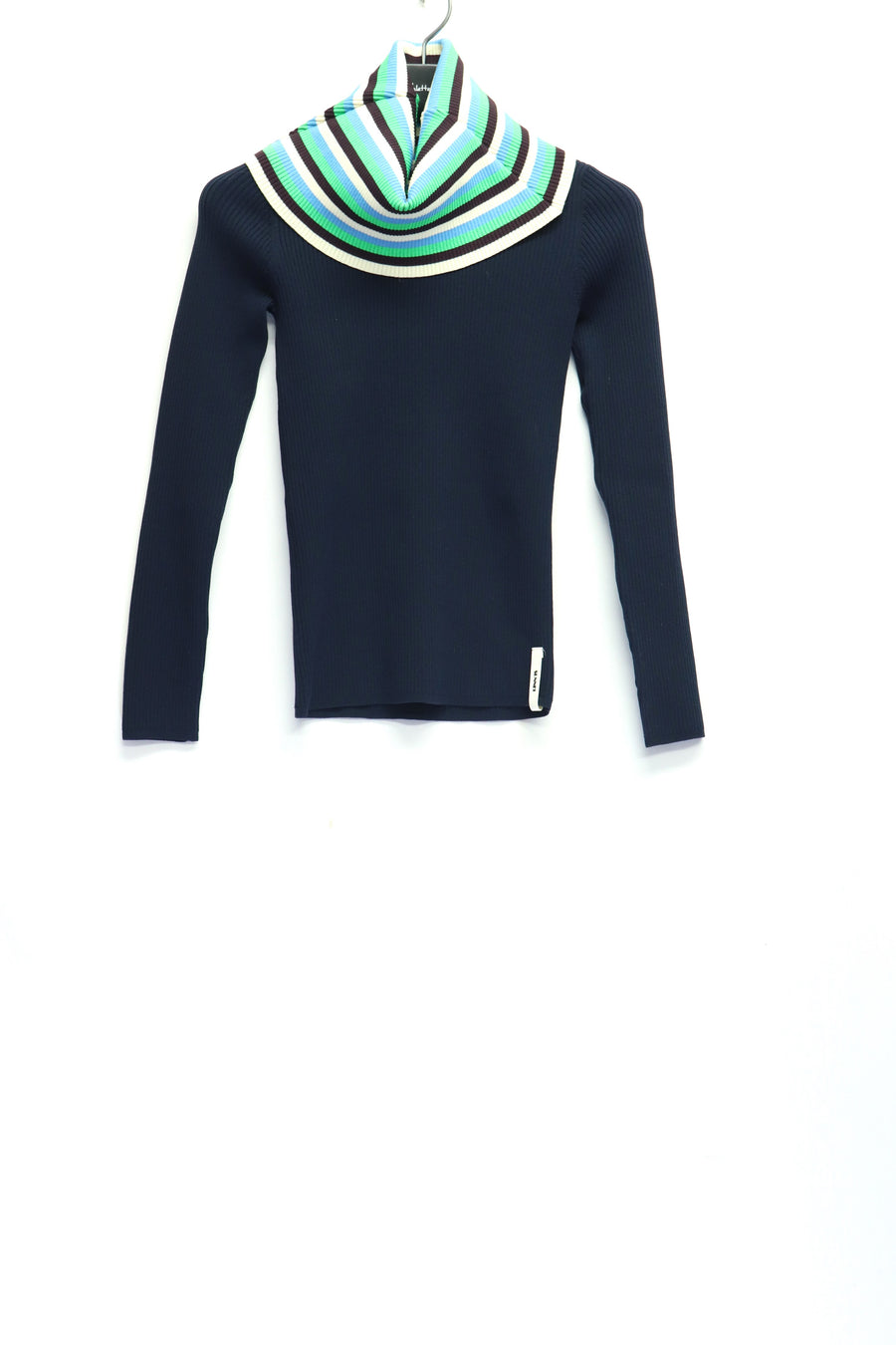 SUNNEI  FOLDED TOP(DARK BLUE)