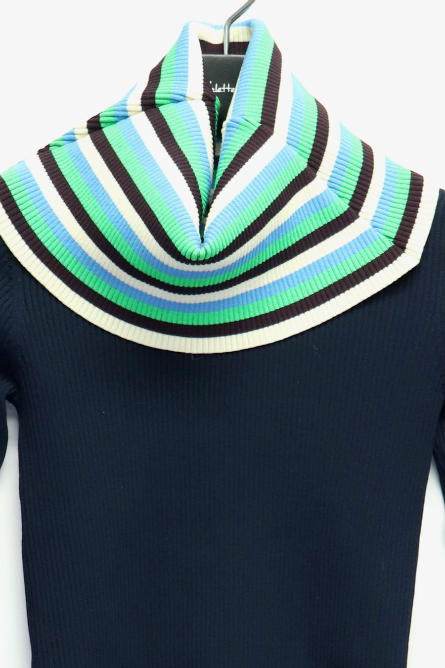 SUNNEI  FOLDED TOP(DARK BLUE)