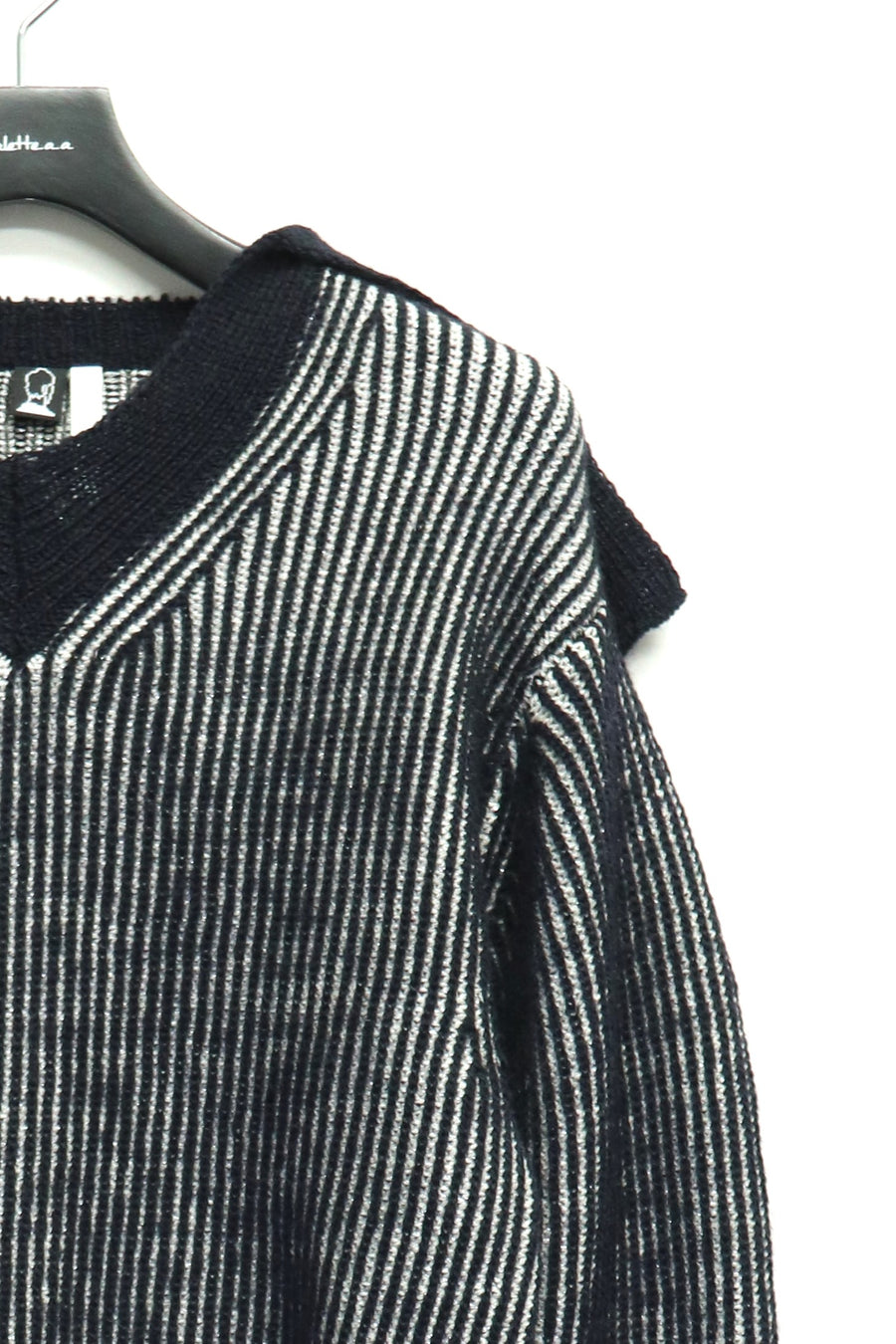 fluss  glitter command jumper(NAVY)