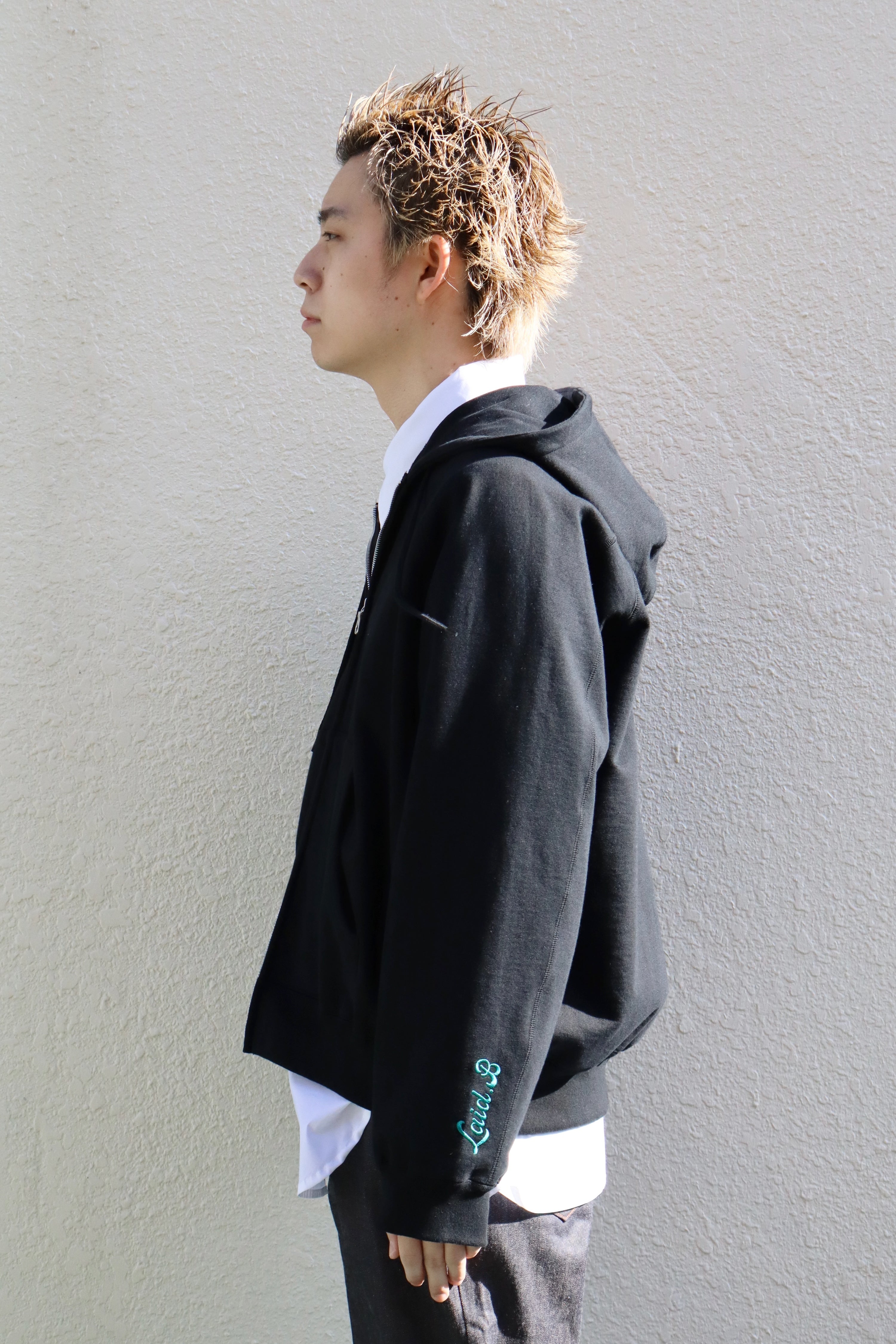 Laid b MARINA PARKA サイズs ポーカーズアツム着用 Laid.B(レイドビー)のMARINE PARKA BLACK(パーカー)の通販｜PALETTE