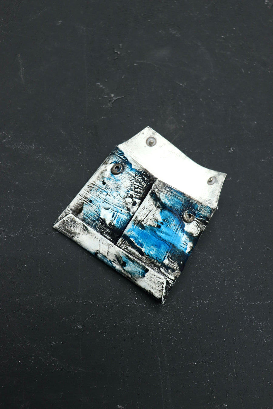 KAGARI YUSUKE  都市型迷彩 封筒型 コインケース(青)