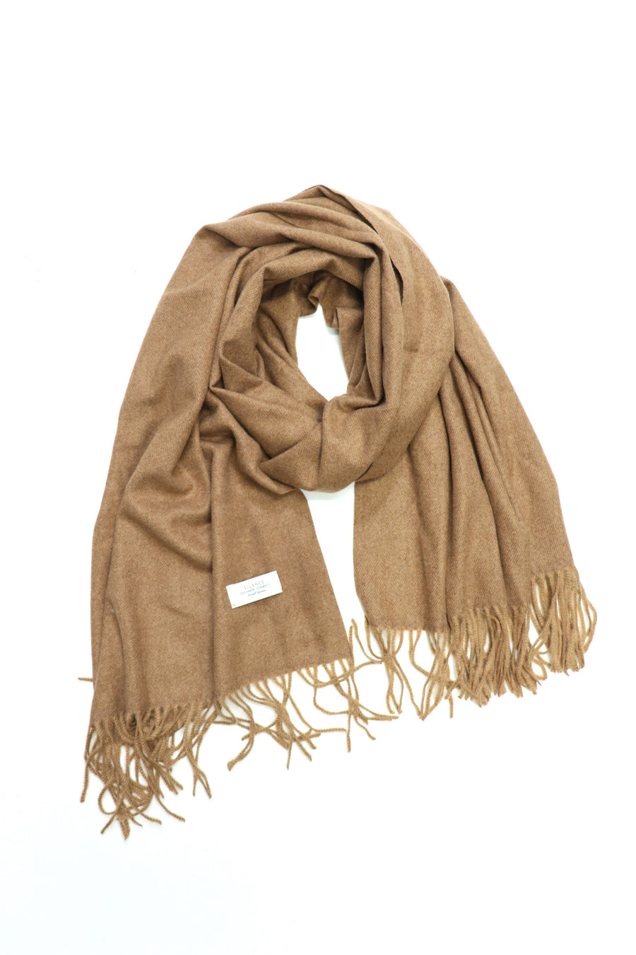 LEH  Pure Cashmere Shawl(Brown)