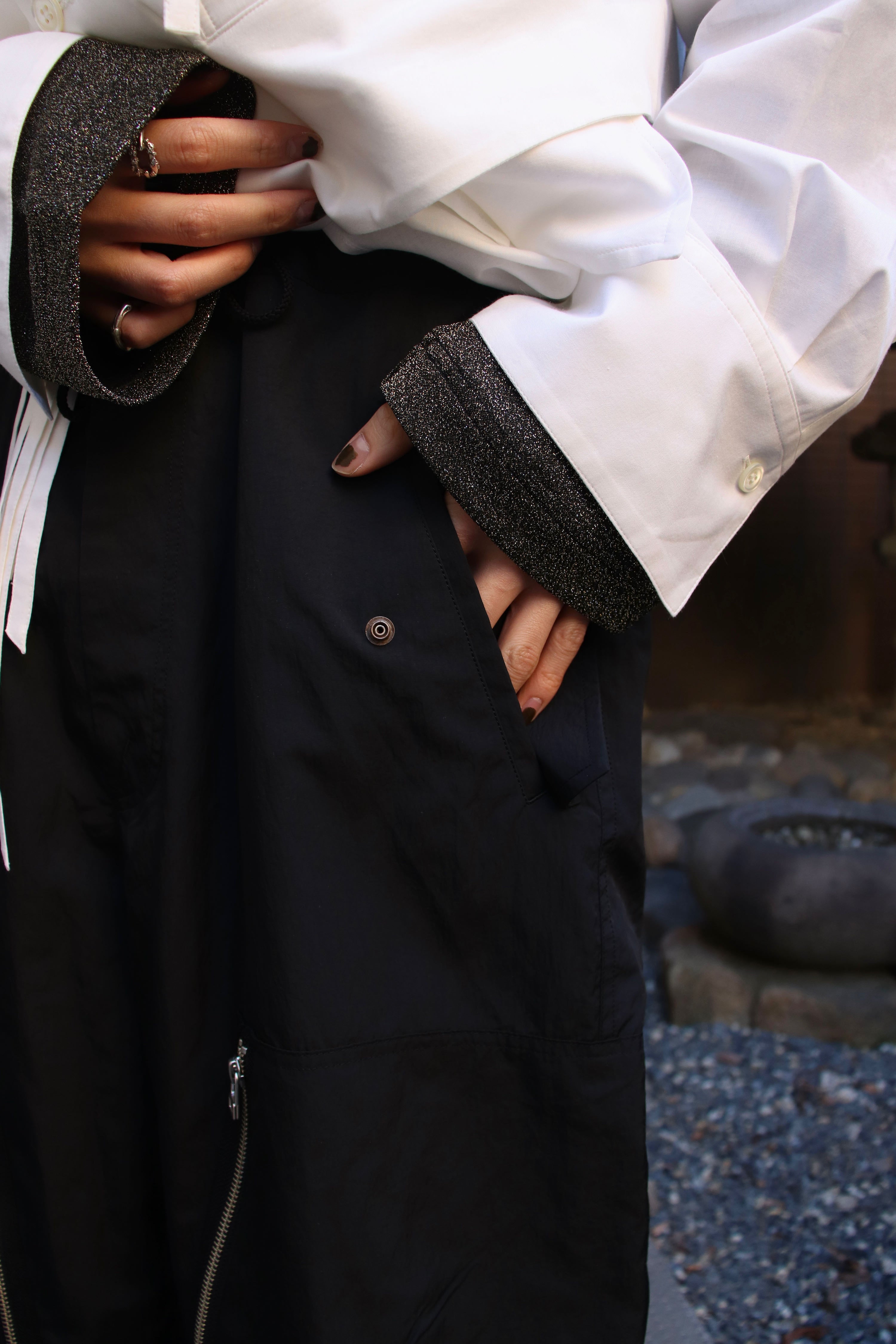 BED J.W. FORD(ベッドフォード)のCargo Pants BLACKの通販｜PALETTE