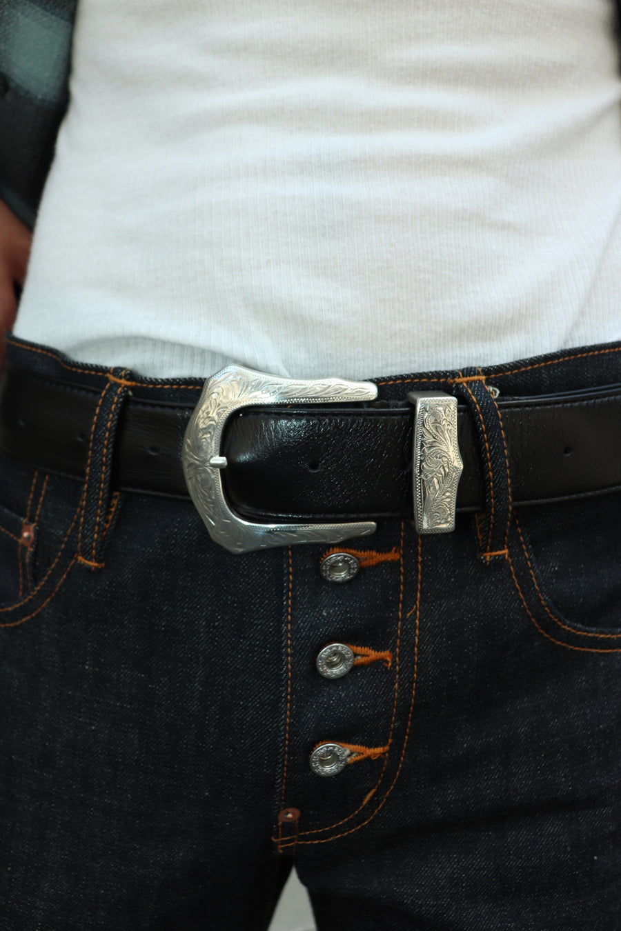 TOGA VIRILIS  Leather belt